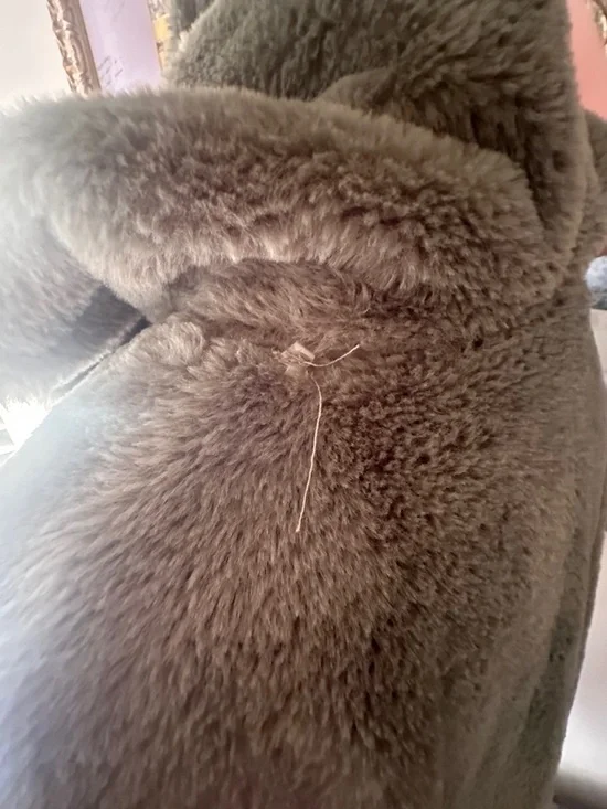 New York 97 Olive Faux-Fur Hooded Jacket - Picture 5 of 12